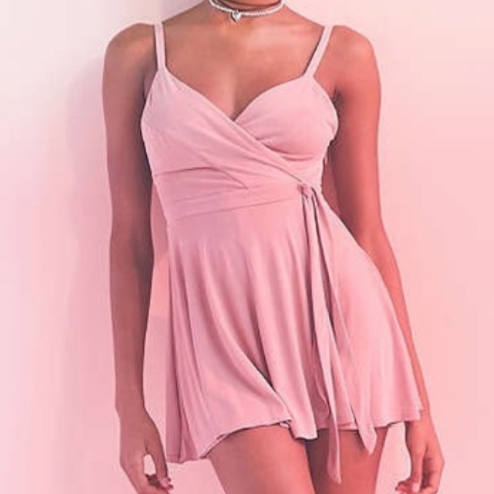 Kimchi Blue Veruca Wrap Urban Outfitters Romper